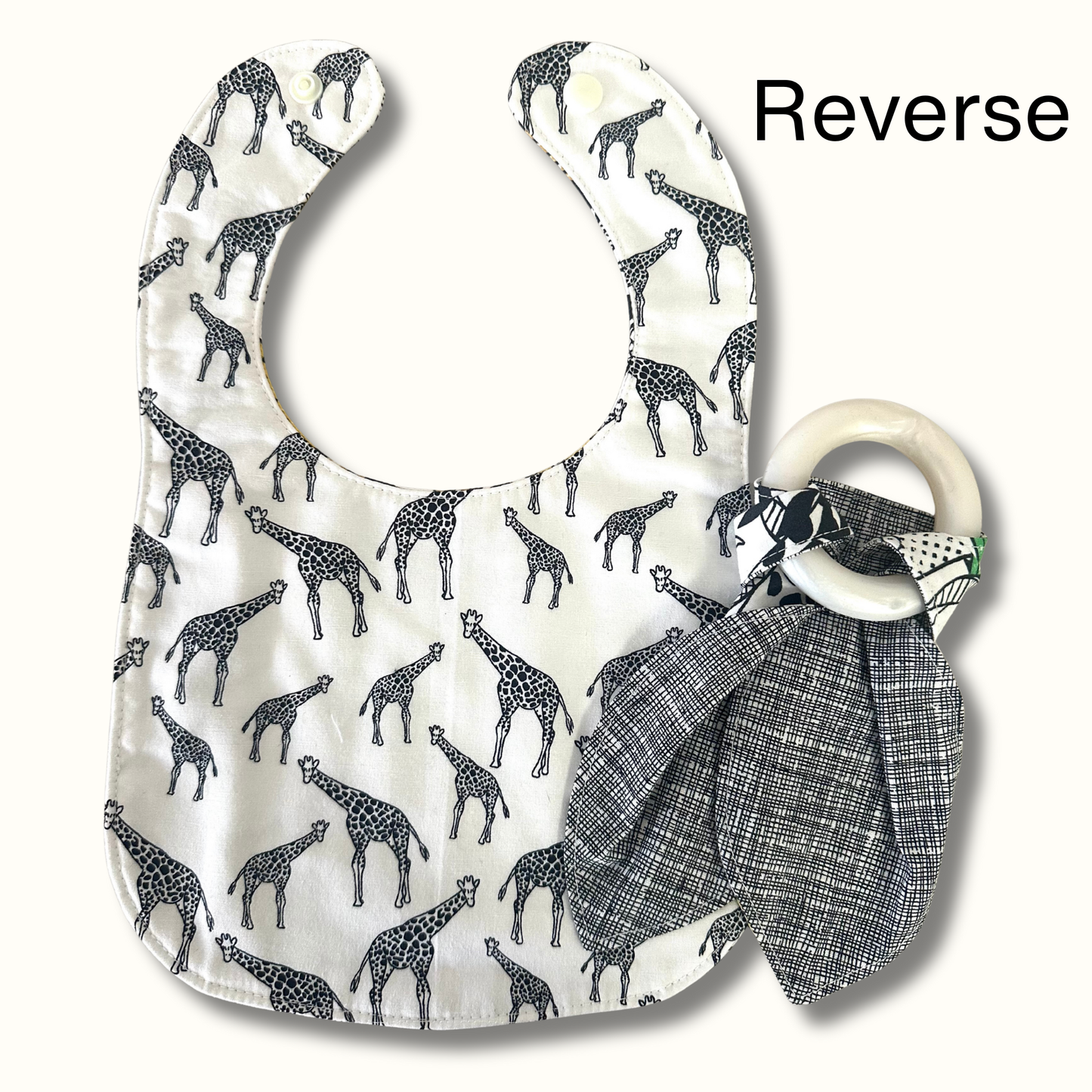 Baby Bib & Teether Set