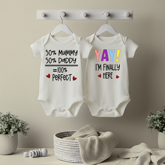 Personalised Baby Bodysuit/Onesie
