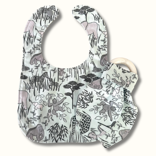 Baby Bib & Teether Set