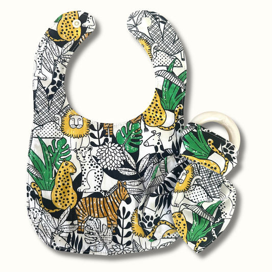 Baby Bib & Teether Set