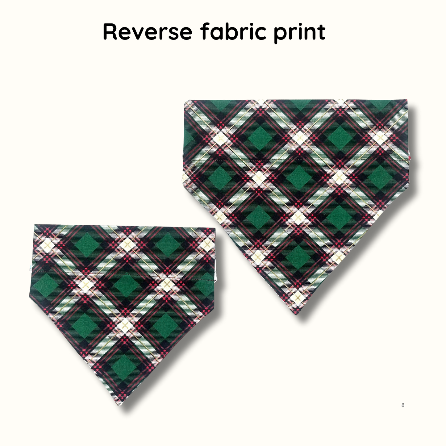 Handmade Christmas Pet Bandanas