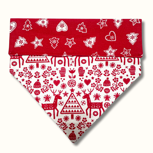 Handmade Christmas Pet Bandanas