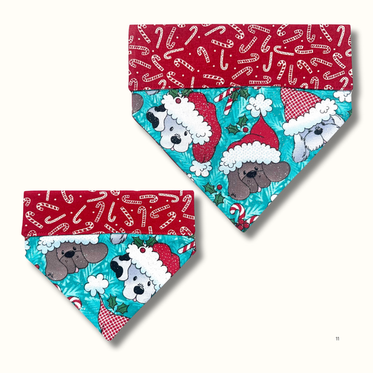 Handmade Christmas Pet Bandanas