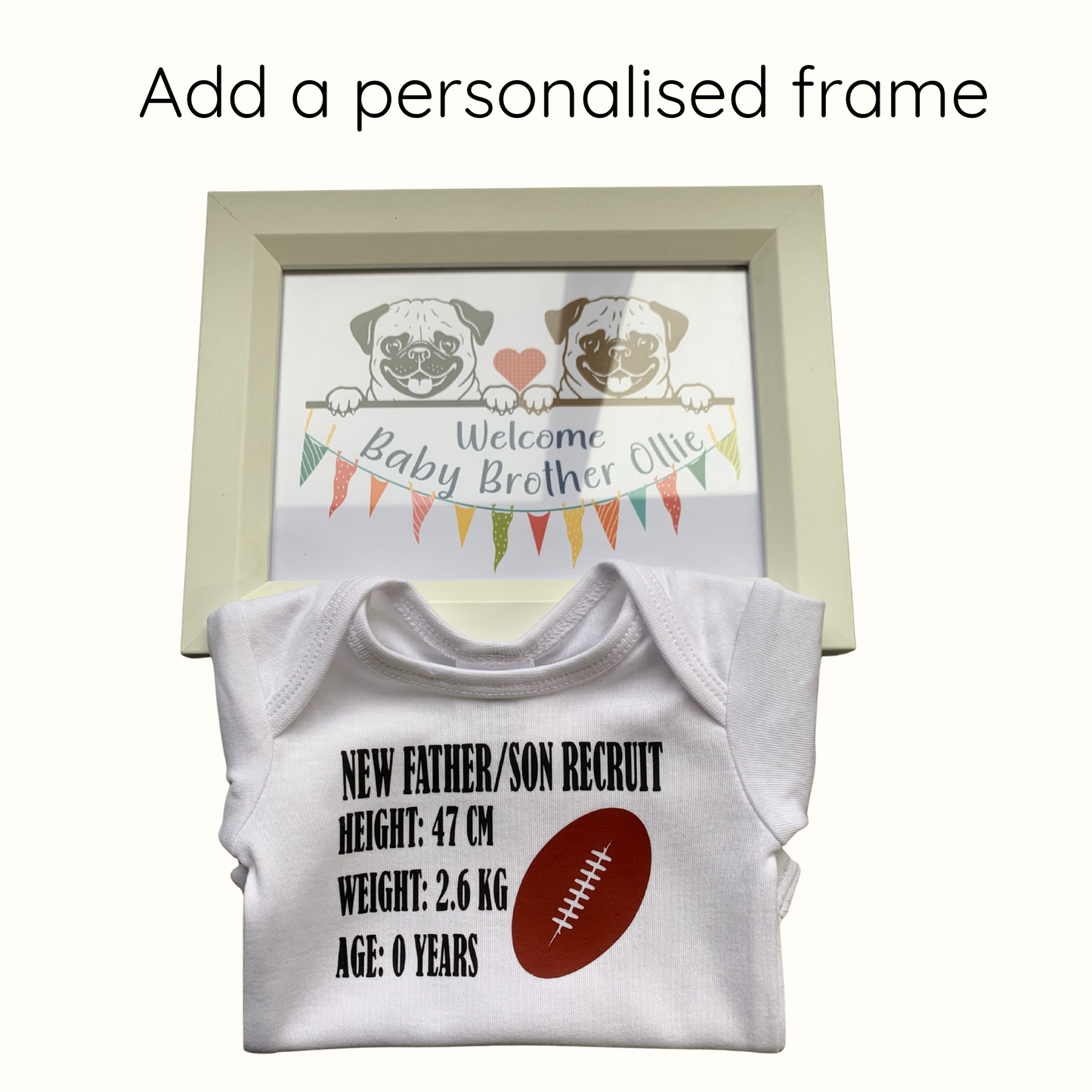 Personalised Baby Bodysuit/Onesie