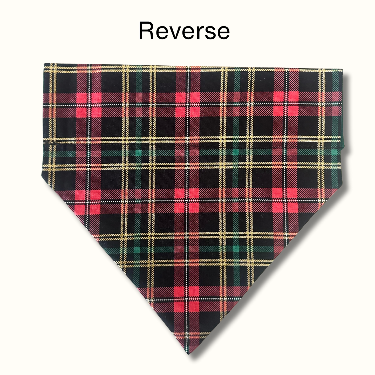 Handmade Christmas Pet Bandanas with Decal