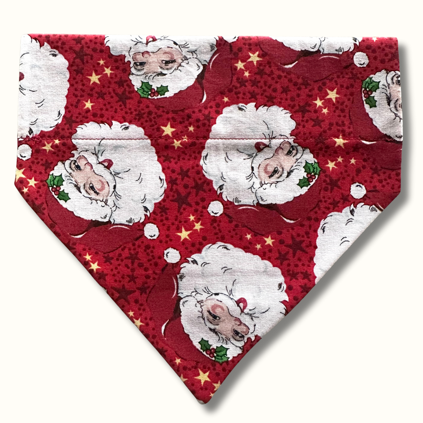 Handmade Christmas Pet Bandanas with Decal