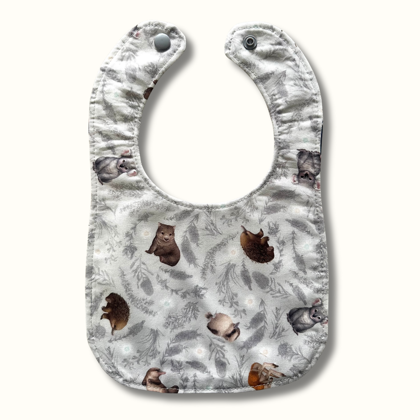 Christmas Baby Bib. Handmade, Soft Cotton, Perfect Baby Gift