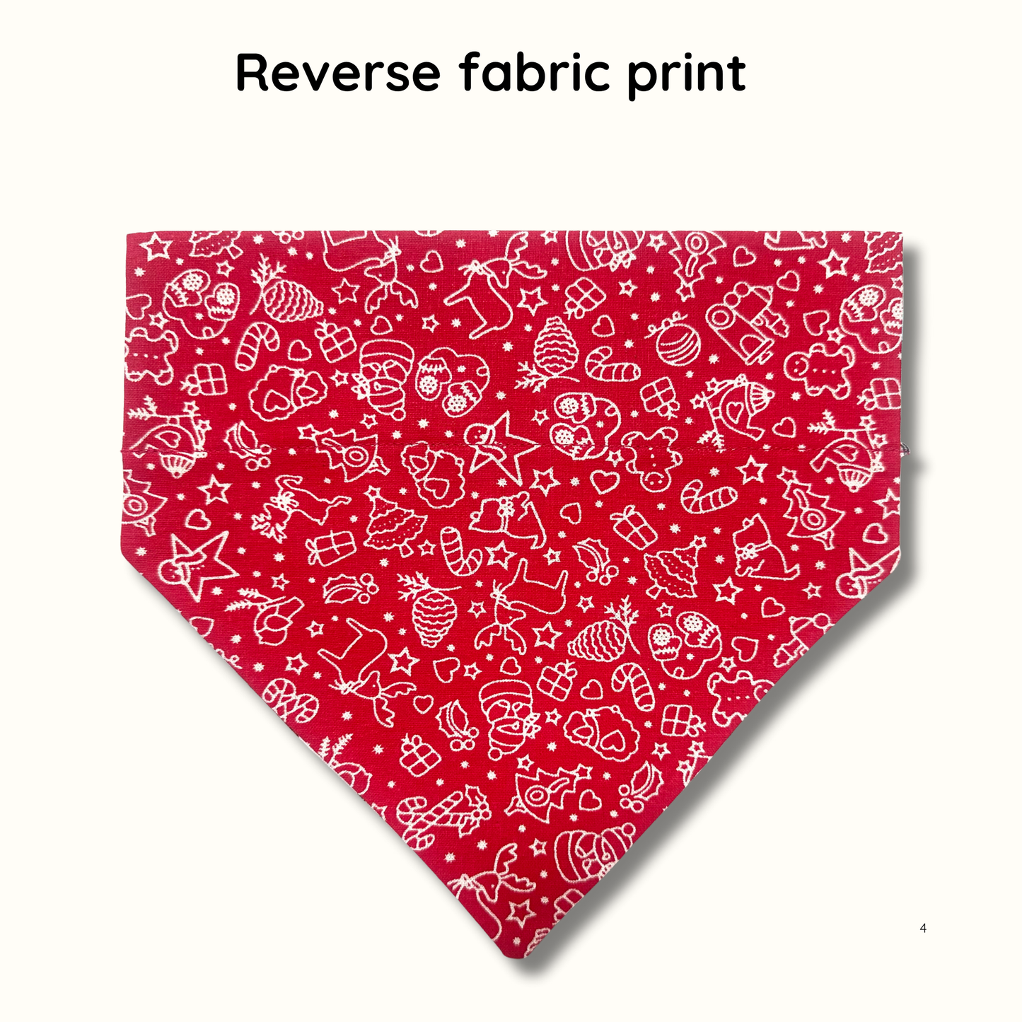 Handmade Christmas Pet Bandanas